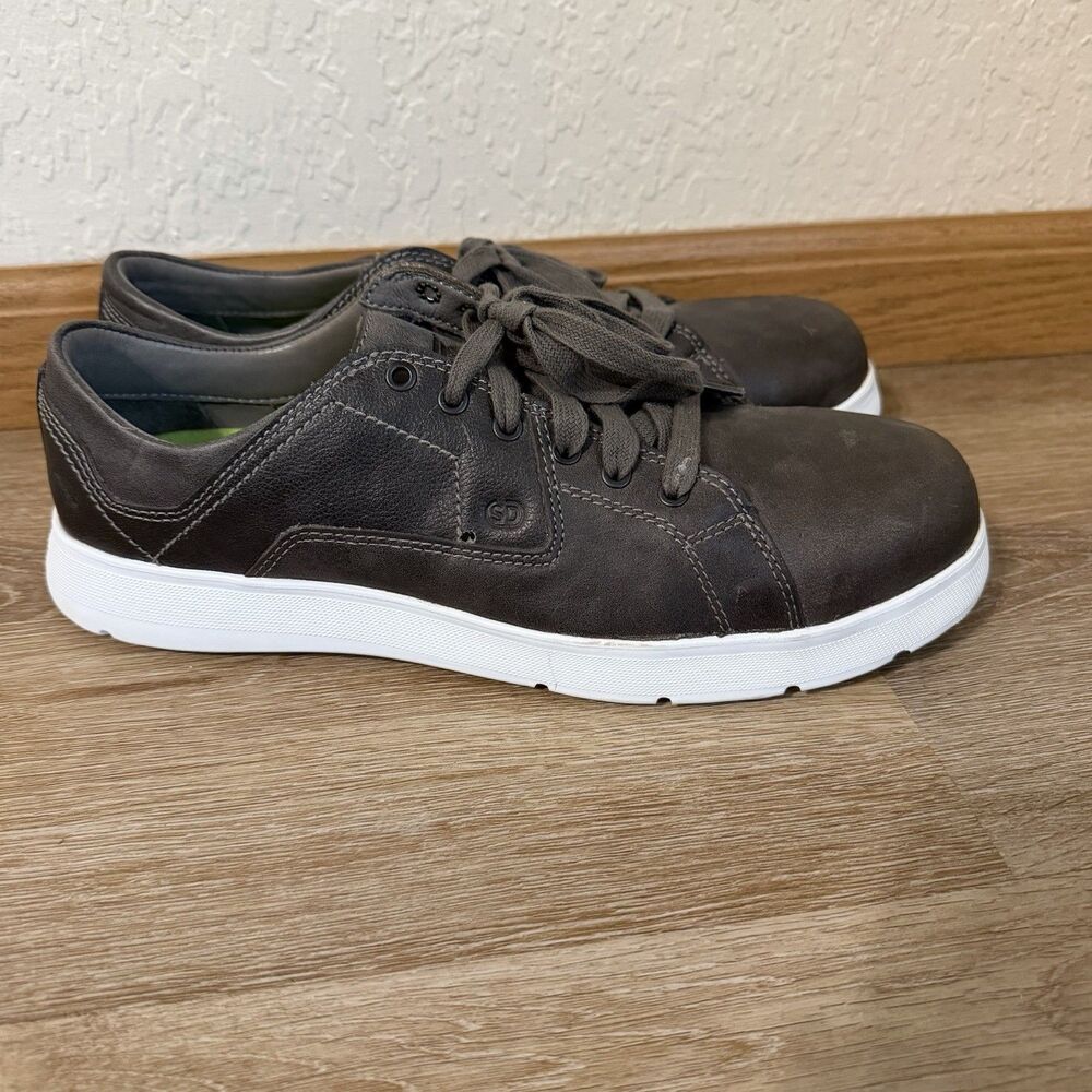 Red Wing Zero G Lite Gray Leather Work Shoe Aluminum Toe Men’s 9.5D